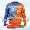 heat and snow miser the year without a santa claus ugly christmas sweater 1