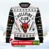 hellfire club stranger things ugly christmas sweater 1