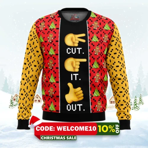 hello kitty cute christmas sweater 1