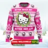 hello kitty is coming to town ugly christmas sweater 1