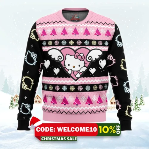 hello kitty ugly christmas sweater 1