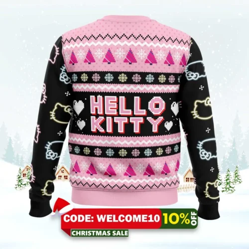 hello kitty ugly christmas sweater 2
