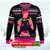 hisoka hunter x hunter ugly christmas sweater 1