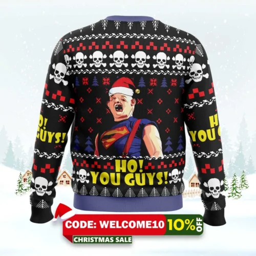 ho! you guys! the groonies ugly christmas sweater 2