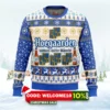 hoegaarden beer ugly christmas sweater 1