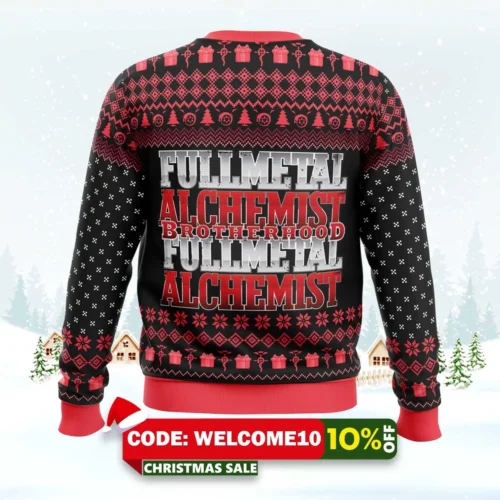 Homonculi Fullmetal Alchemist Ugly Christmas Sweater 1 homonculi fullmetal alchemist ugly christmas sweater 2