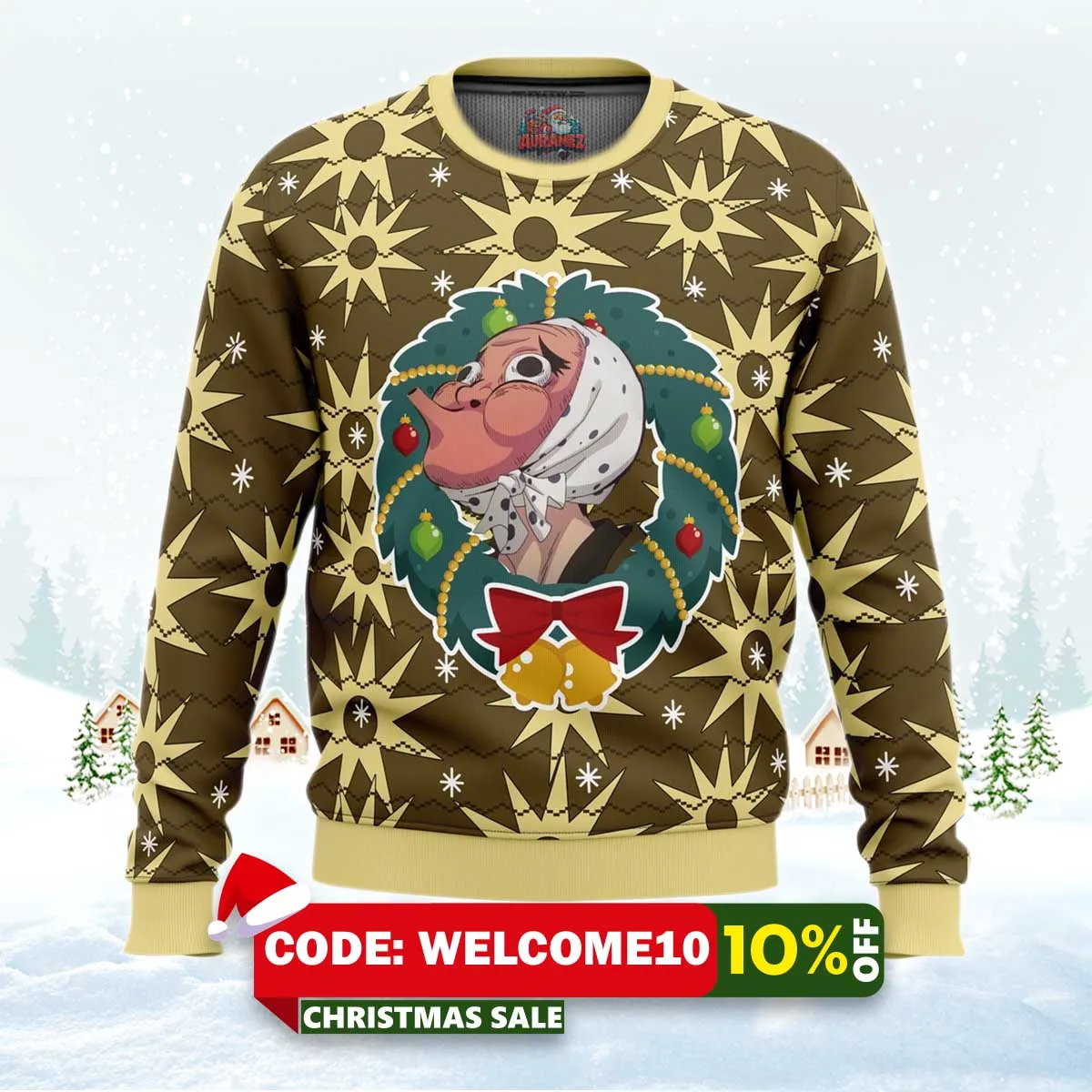 hotaru haganezuka demon slayer ugly christmas sweater 1 hotaru haganezuka demon slayer ugly christmas sweater 1