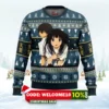 houtarou and eru hyouka ugly christmas sweater 1
