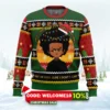 huey freeman the boondocks ugly christmas sweater 1