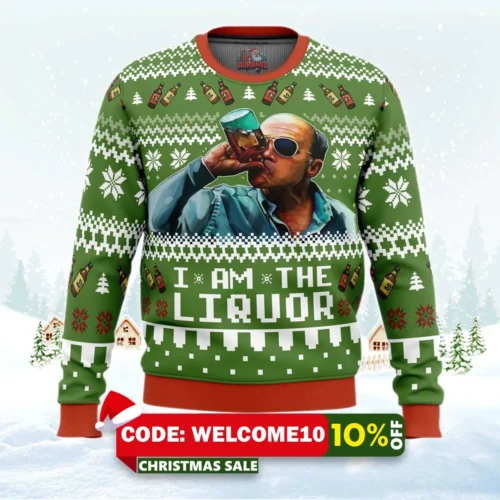 i am the liquor trailer park boys ugly christmas sweater 1