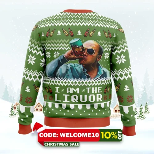 i am the liquor trailer park boys ugly christmas sweater 2