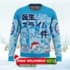 i got slimy that time i got reincarnated as a slime christmas sweater 1