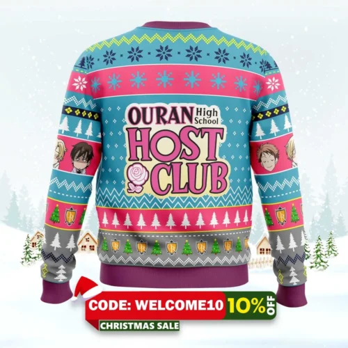 I Hate All Ouran High School Host Club Ugly Christmas Sweater 1 i hate all ouran high school host club ugly christmas sweater 2
