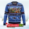 i love the 80s cartoons ugly christmas sweater 1