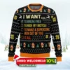 i want to break free queen ugly christmas sweater 1