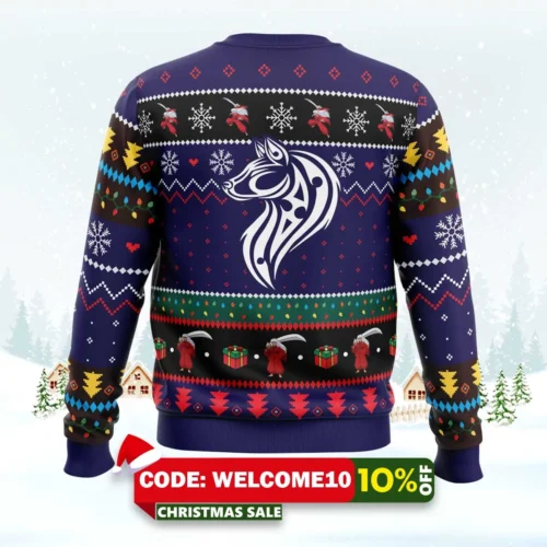 inuyasha ugly christmas sweater 2