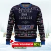 inverted top gun ugly christmas sweater 1