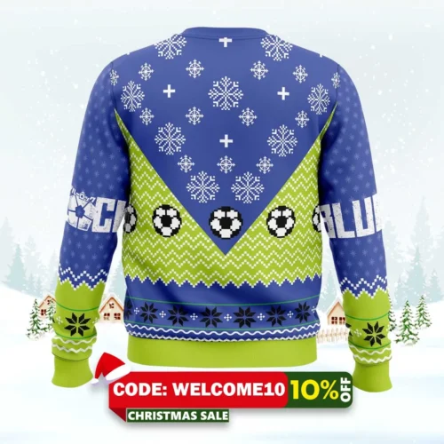 Isagi Yochi Blue Lock Ugly Christmas Sweater 1 isagi yochi blue lock ugly christmas sweater 2