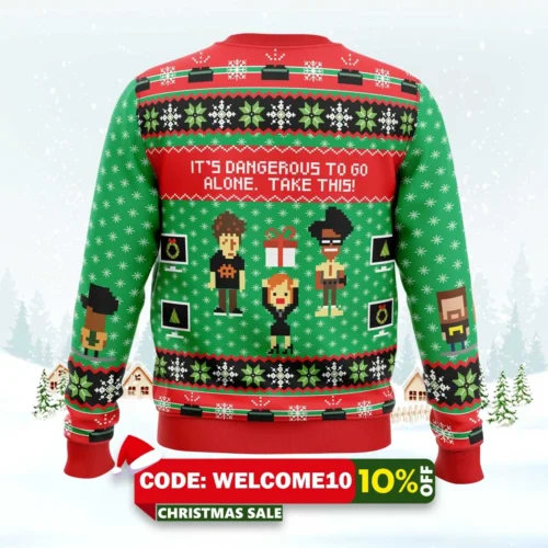 it crowd ugly christmas sweater 2
