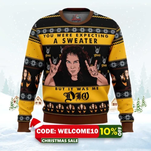 it was me dio ronnie james dio ugly christmas sweater 1