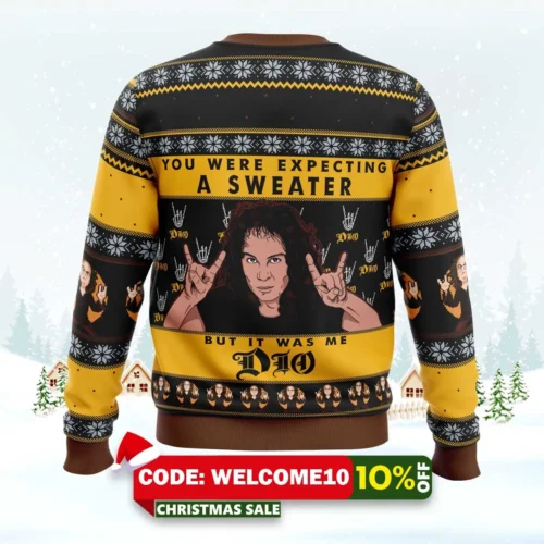 it was me dio ronnie james dio ugly christmas sweater 2