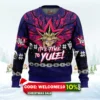 it's time to yule yugioh ugly christmas sweater 1