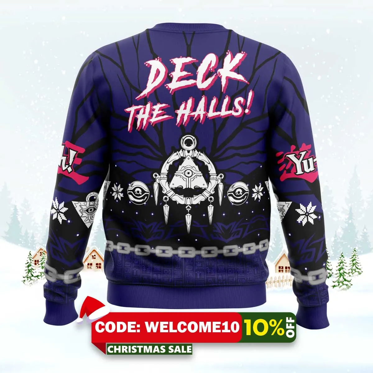 it's time to yule yugioh ugly christmas sweater 2 it's time to yule yugioh ugly christmas sweater 2