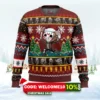 jason friday the 13th cute ugly christmas sweater 1