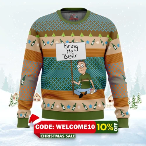 jerry christmas ugly christmas sweater 1
