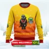 jingle all the way mandalorian ugly christmas sweater 1