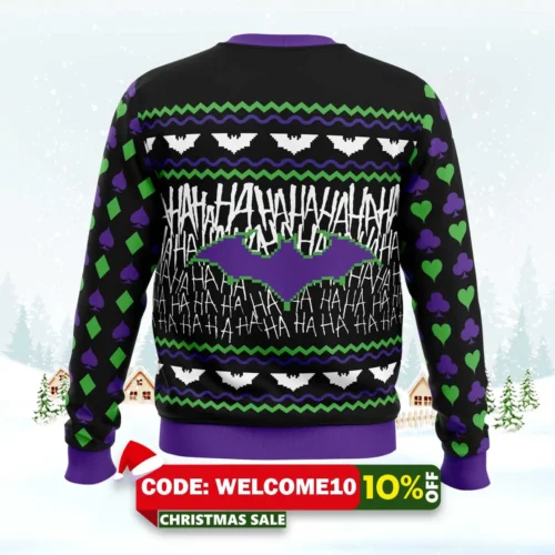 joker ugly christmas sweater 2