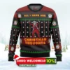 joker xmas thoughts ugly christmas sweater 1