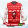 jolly af ugly christmas sweater 1