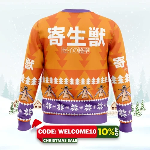 jolly parasitic beasts ugly christmas sweater 2