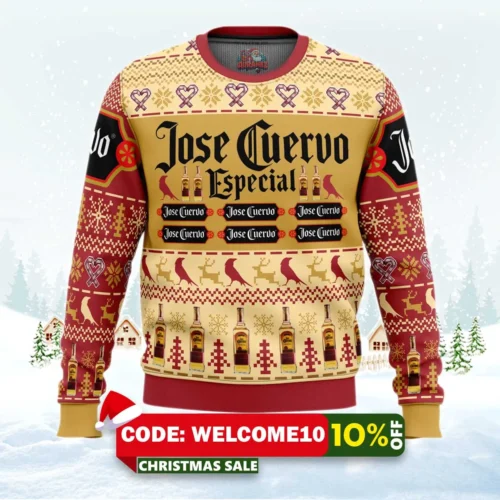 jose cuervo especial ugly christmas sweater 1