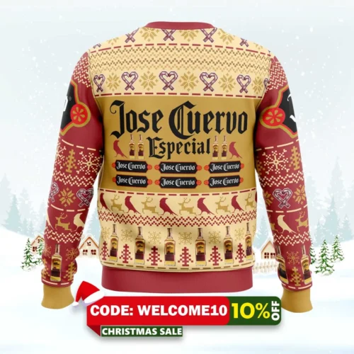 jose cuervo especial ugly christmas sweater 2