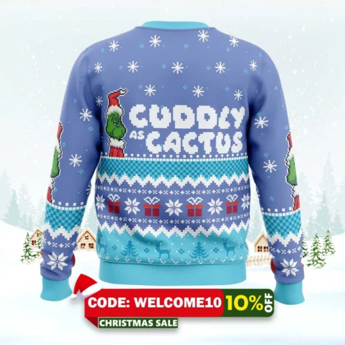 jujutsu kaisen aoi todo ugly christmas sweater 2