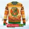 kamehameha dragon ball z ugly christmas sweater 1