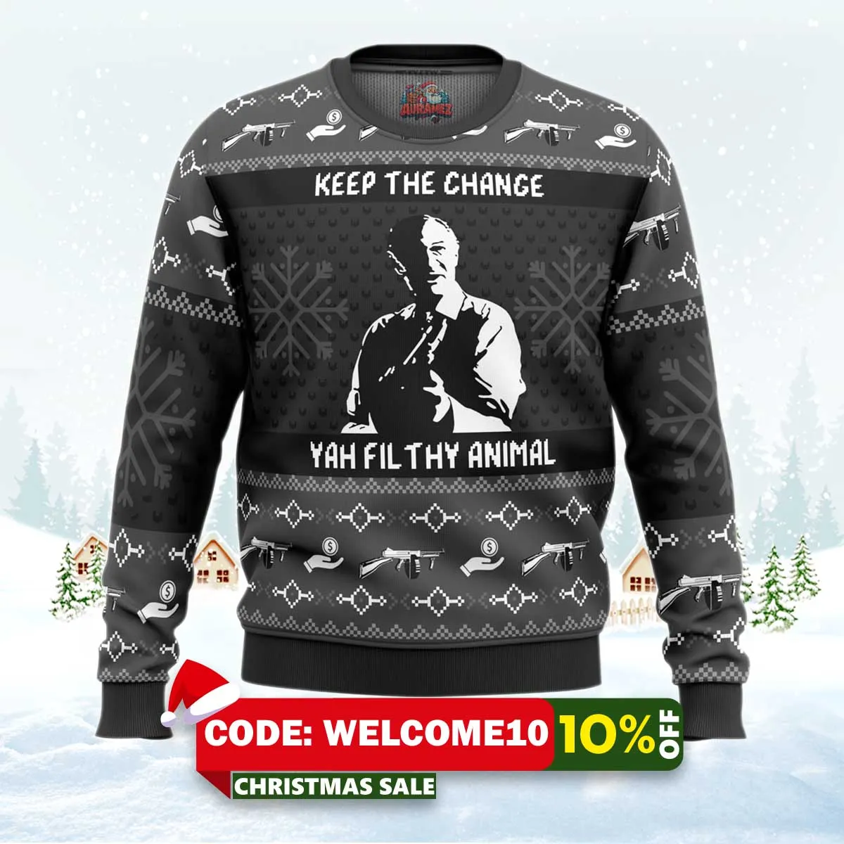 keep the change yah filthy animal home alone ugly christmas sweater 1 keep the change yah filthy animal home alone ugly christmas sweater 1