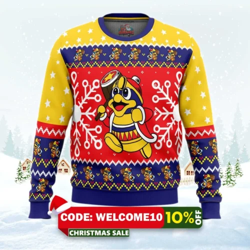 kirby ugly christmas sweater 1