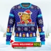 kitty claws ugly christmas sweater 1