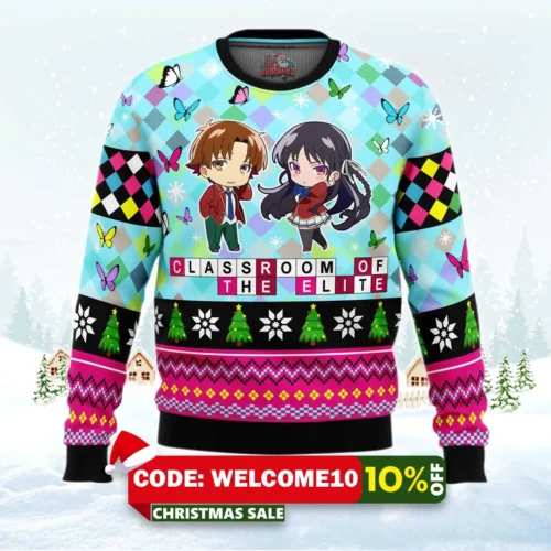 kiyotaka and suzune classroom of the elite sweater 1