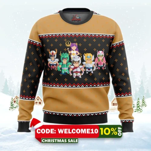knights of the zodiac st seiya sweater 1