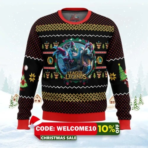 league of legends ugly christmas sweater 1