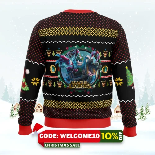 league of legends ugly christmas sweater 2