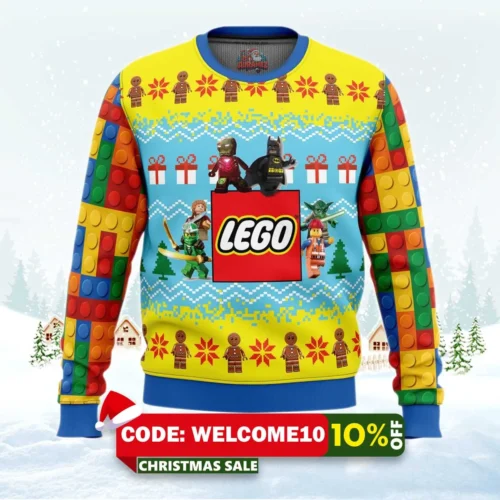 lego ugly christmas sweater 1