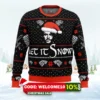 let it snow jon game of thrones ugly christmas sweater 1
