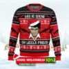 let it snow scarface ugly christmas sweater 1