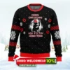 lord of the rings filthy hobitses ugly christmas sweater 1