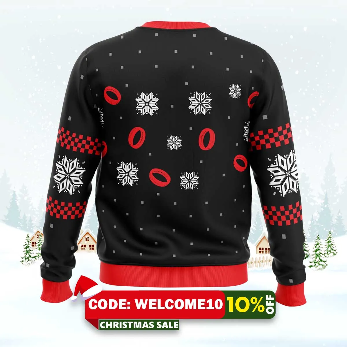 lord of the rings filthy hobitses ugly christmas sweater 2 lord of the rings filthy hobitses ugly christmas sweater 2